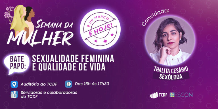Bate papo “Sexualidade feminina e qualidade de vida”